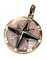 Colgante CP gioielli Hombre 9K in Oro Madreperla 9K ROSA DEI VENTI CP UQ/NZ 1,20 BG